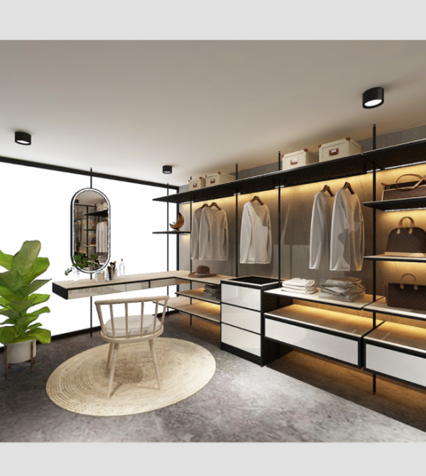 Open Concept Wardrobe